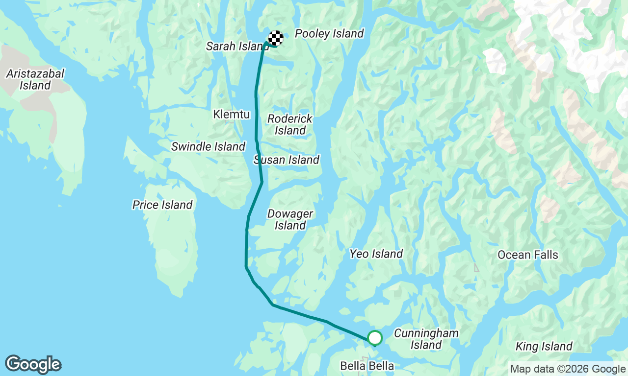 Day 8 Bella Bella to bottle neck inlet
