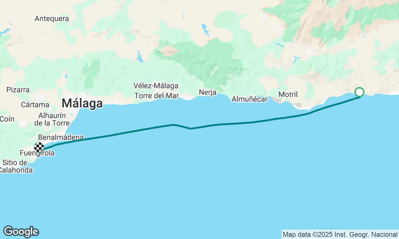 La Rabita to Fuengerola