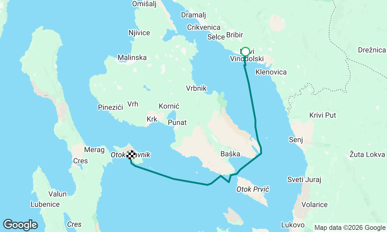 Voyage map