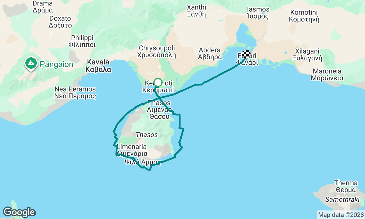 Voyage map