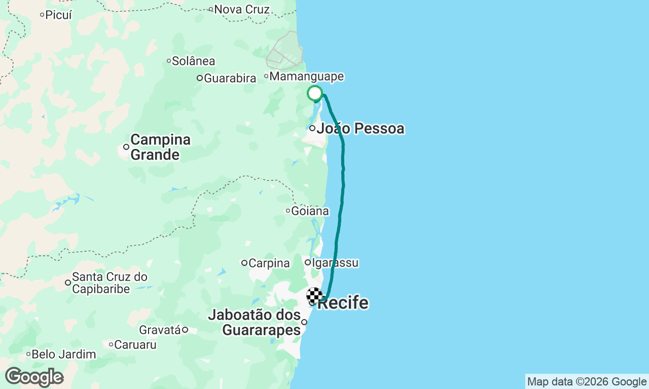 De Jacare a Recife