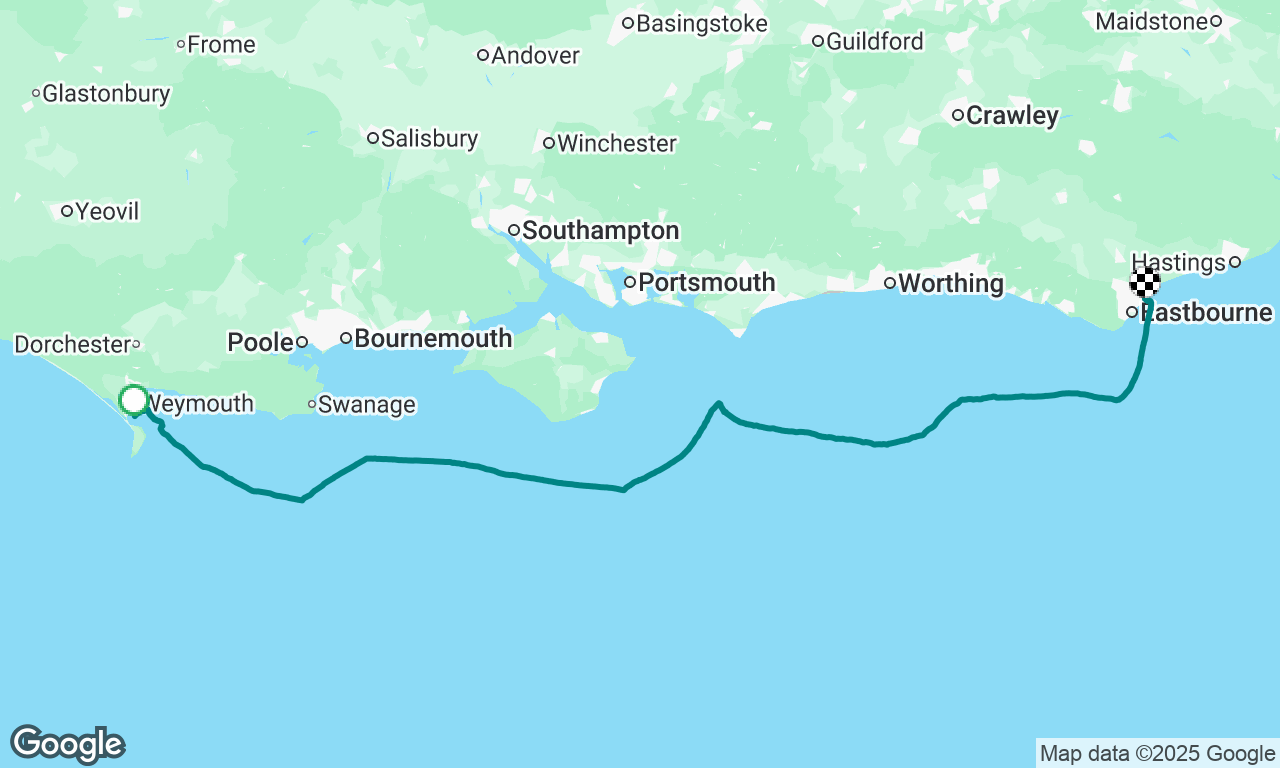 Portland to Eastbourne