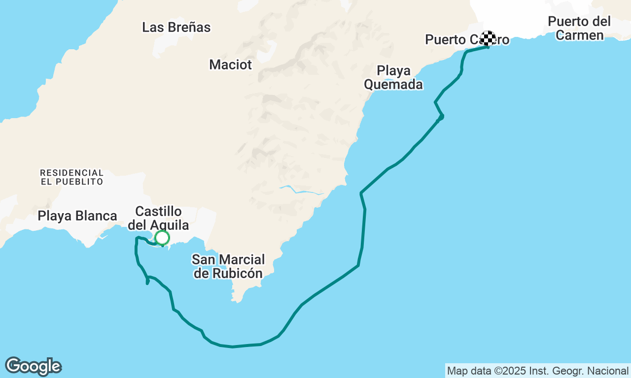 Puerto Muela to Puerto Calero