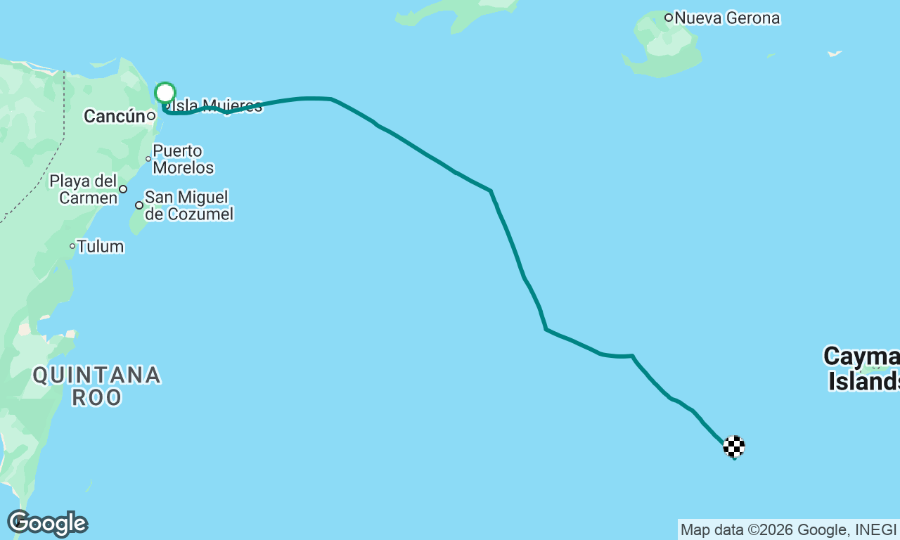 Voyage map