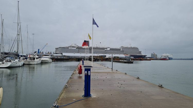 Voyage photo from Yarmouth to Southampton 