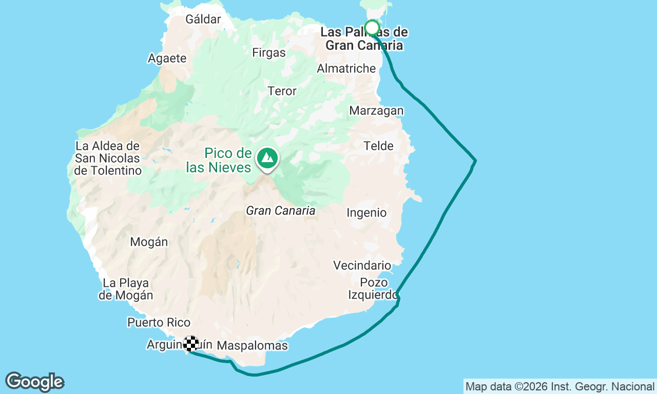 Voyage map