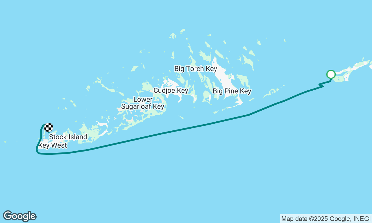 Marathon to Key West, Florida