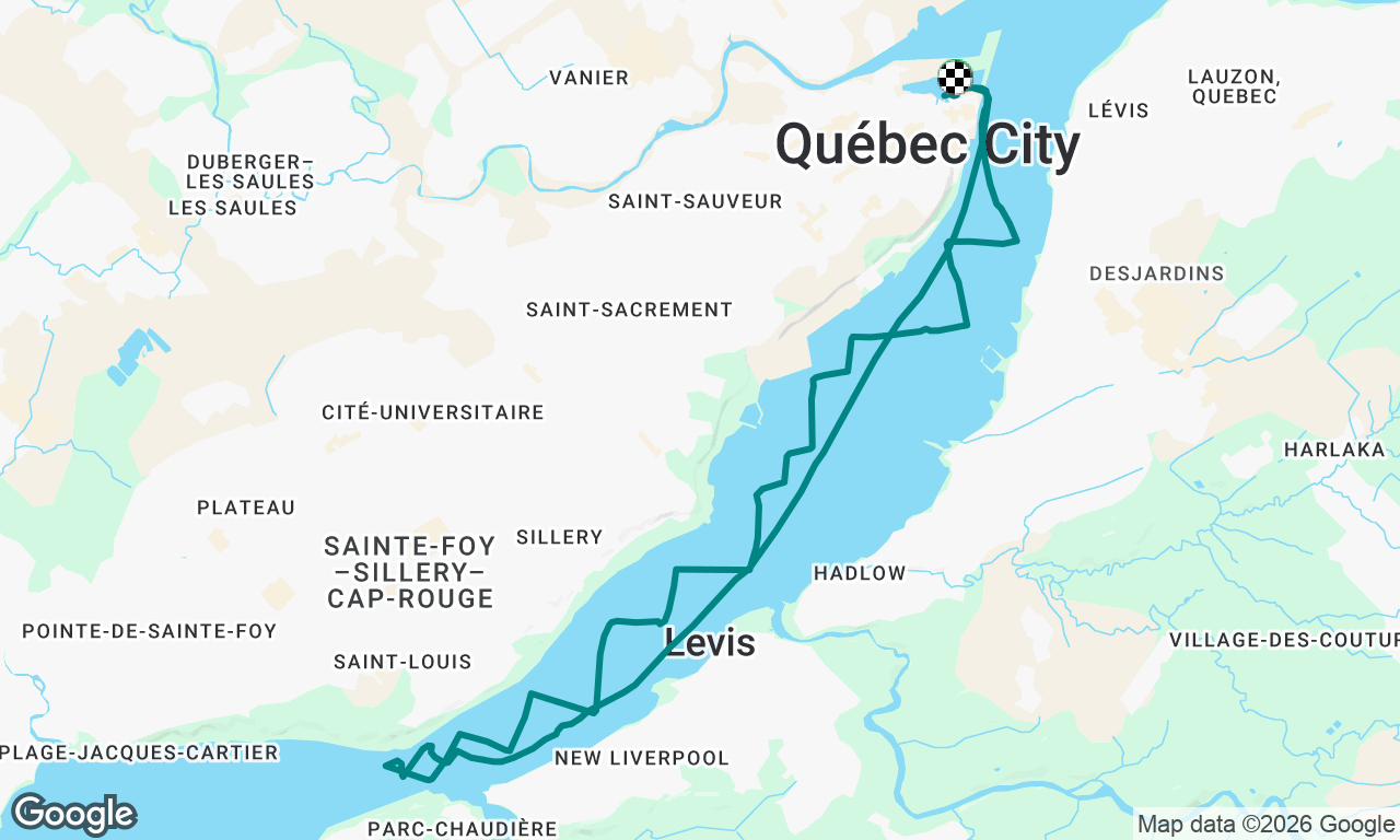 Voyage map