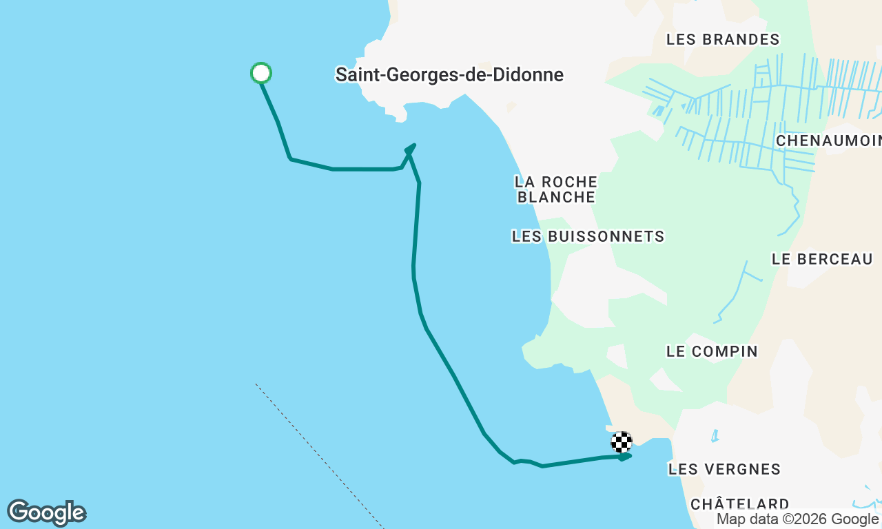 Voyage map