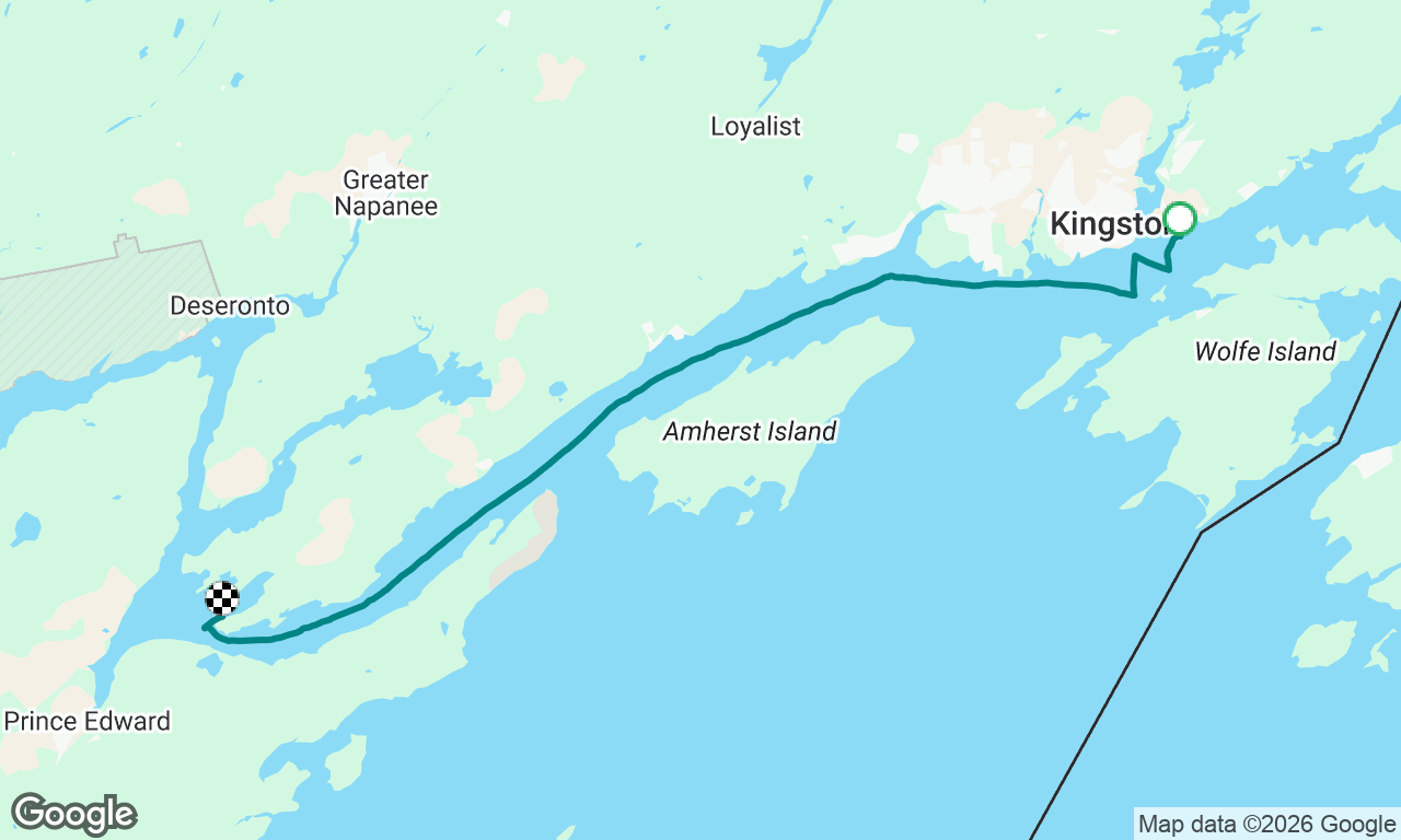 Voyage map