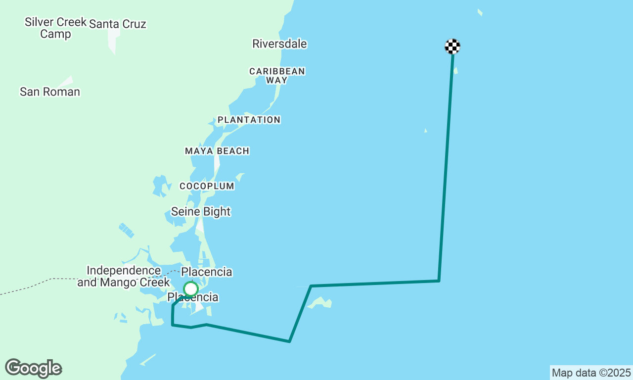 Placencia to Hideaway Caye