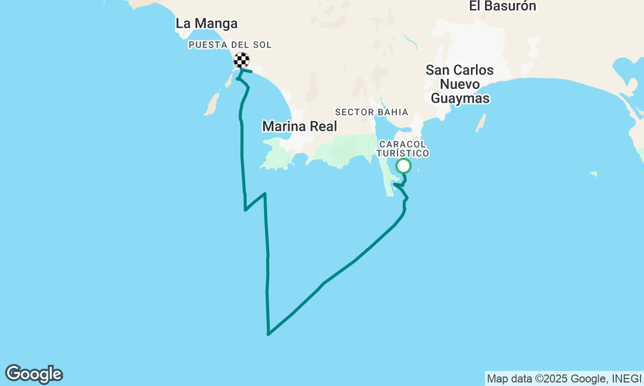 Voyage map