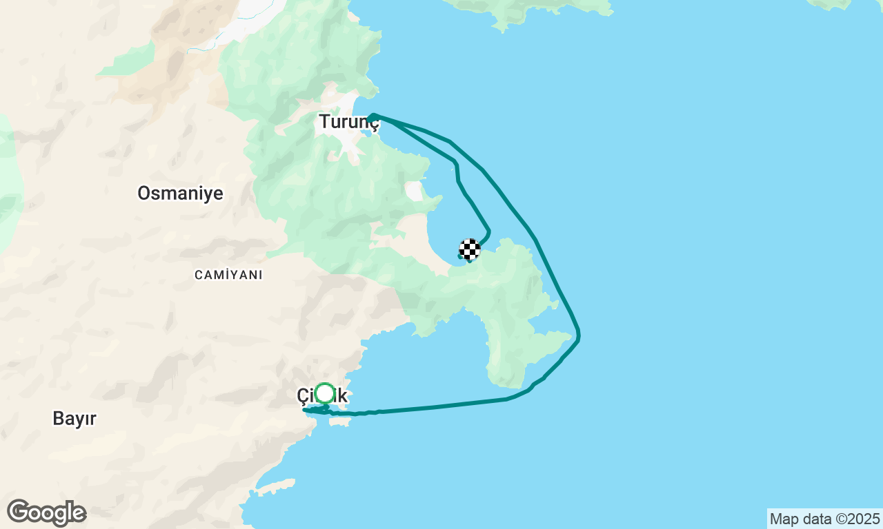 Voyage map