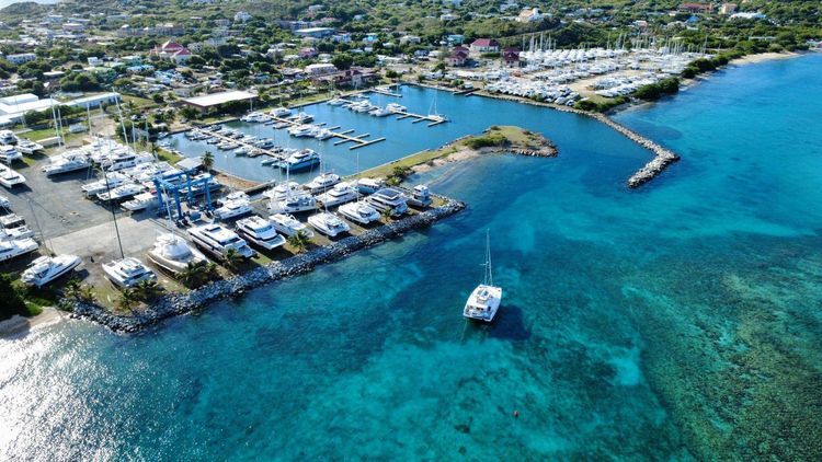 Voyage photo from sail from trinidad to bvi