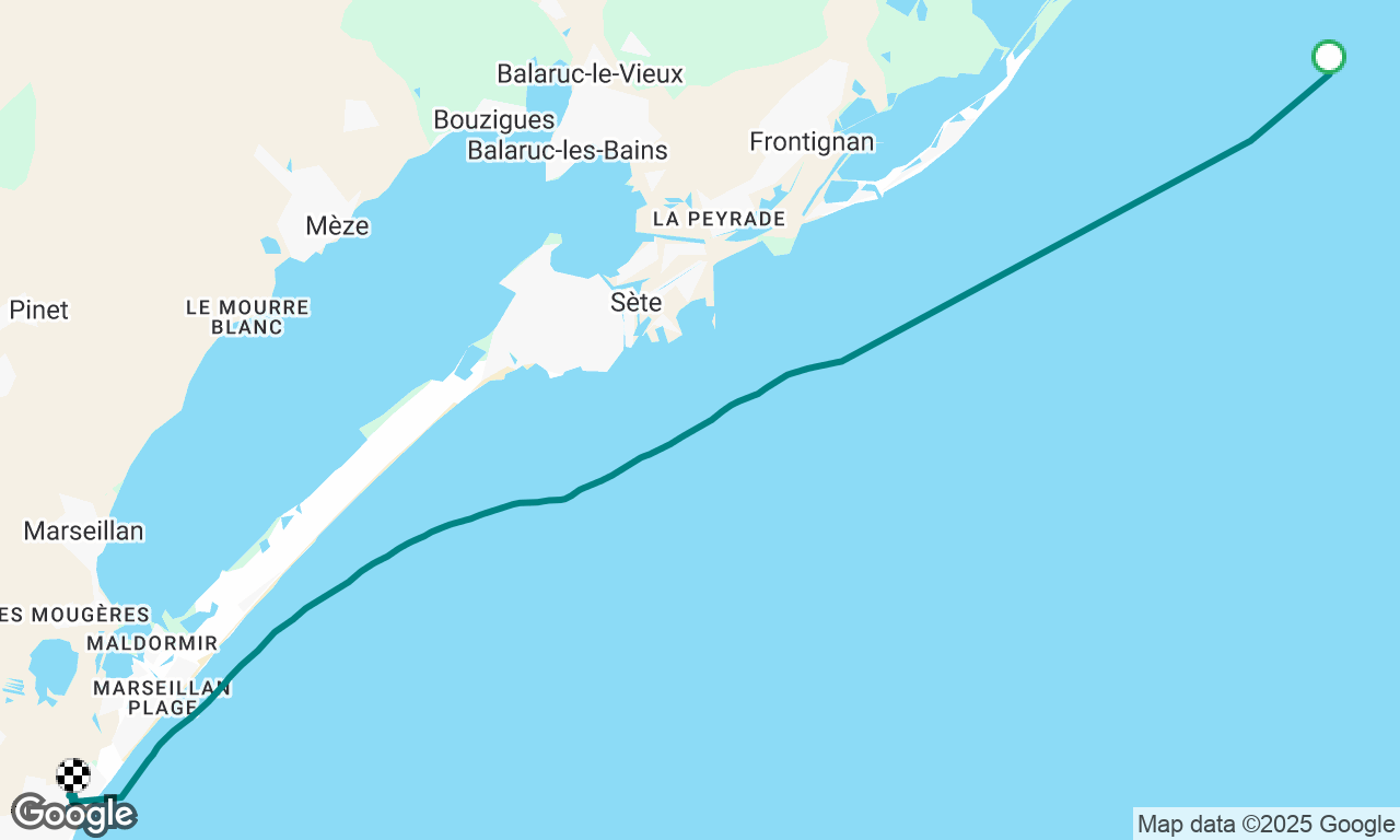 Voyage map
