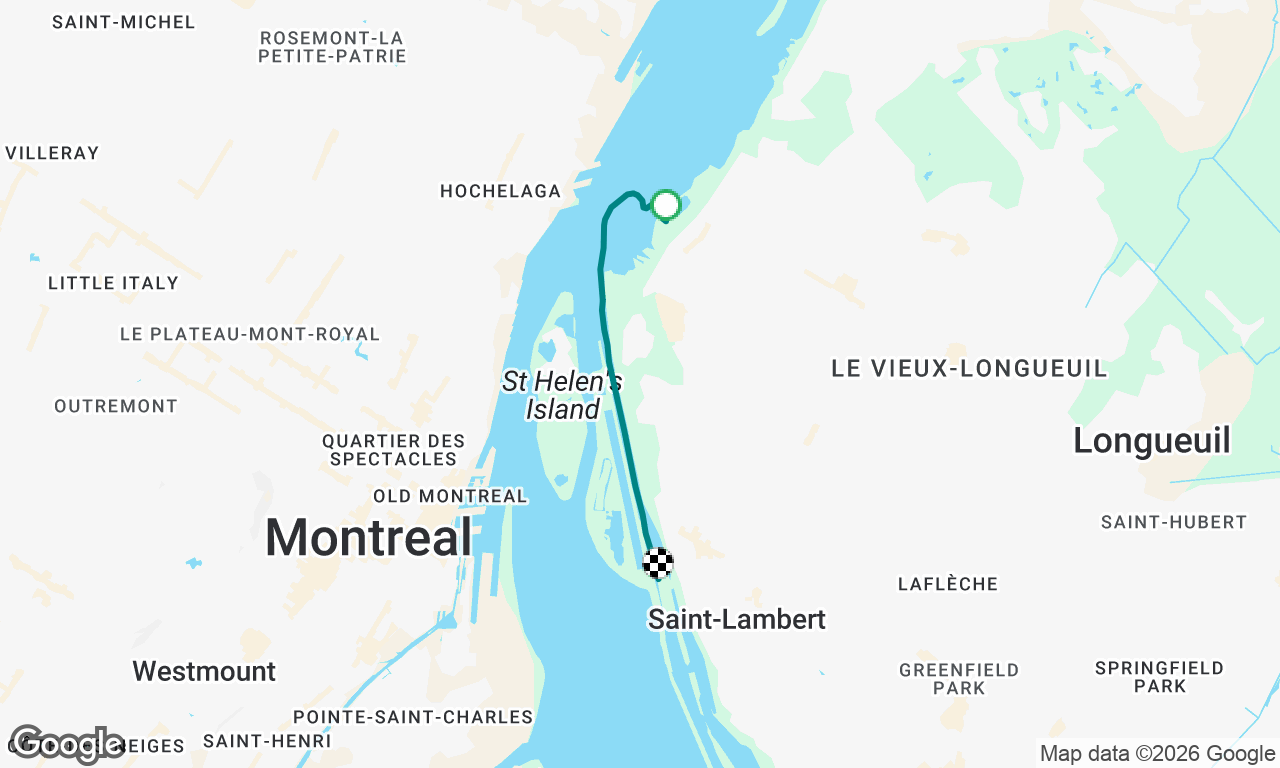 Voyage map