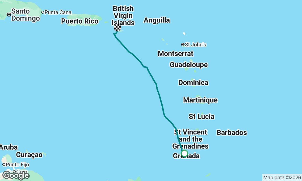 Granada to St CROIX