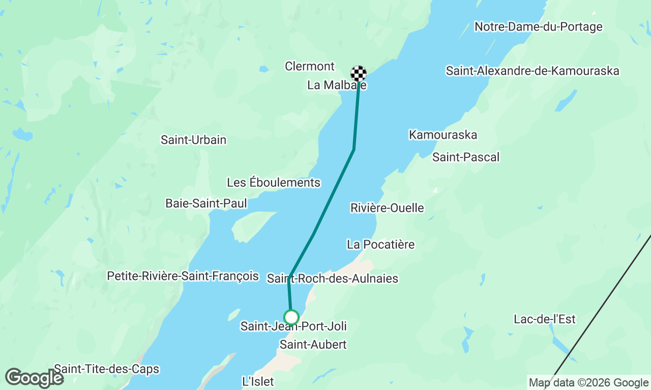 Voyage map