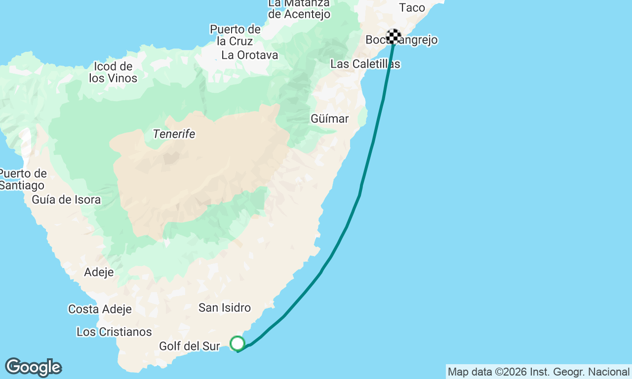Voyage map