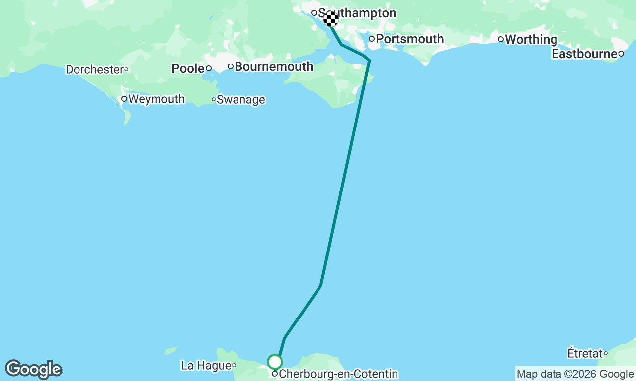 Voyage map