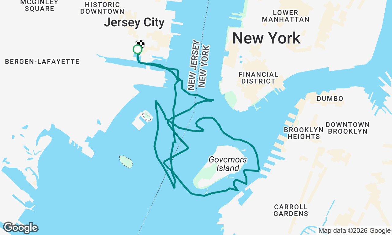 Voyage map