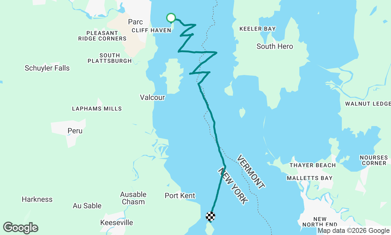 Voyage map