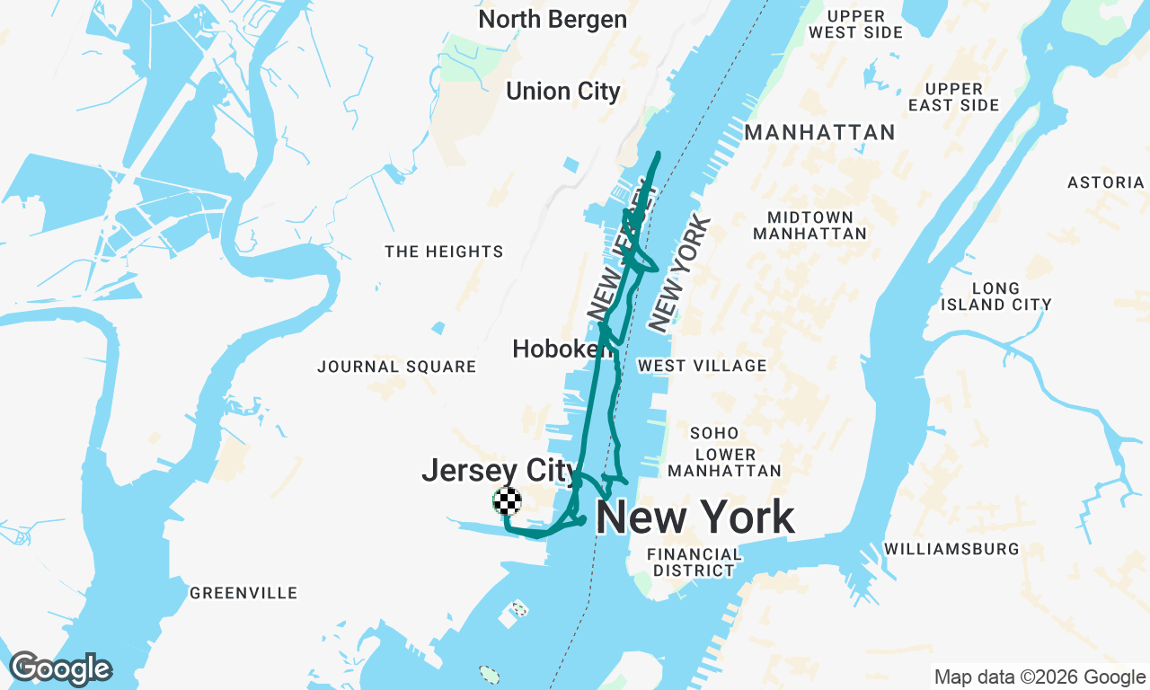 Upwind sailing, both directions