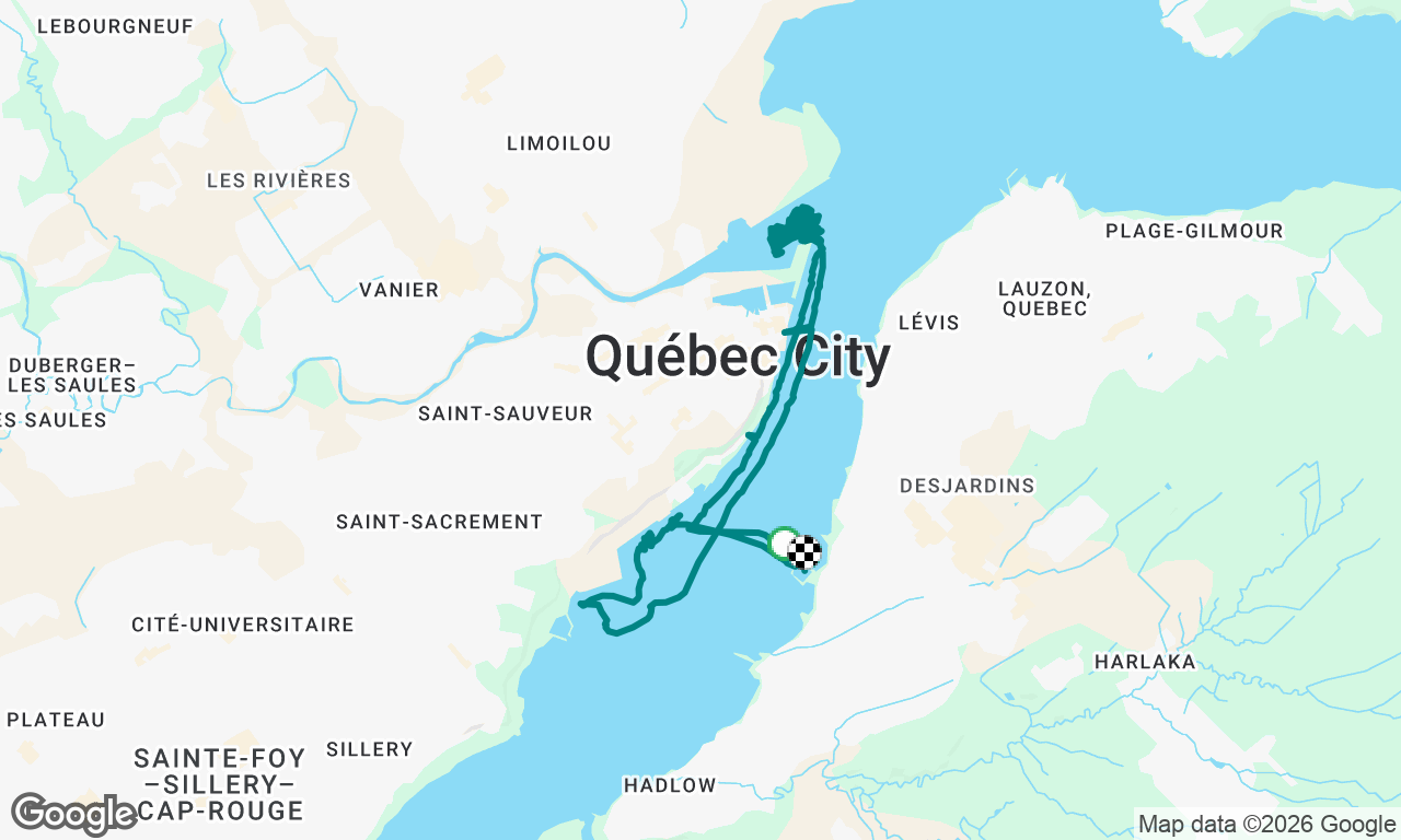 Voyage map