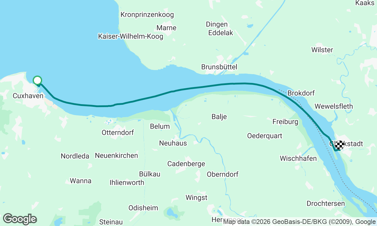 Voyage map