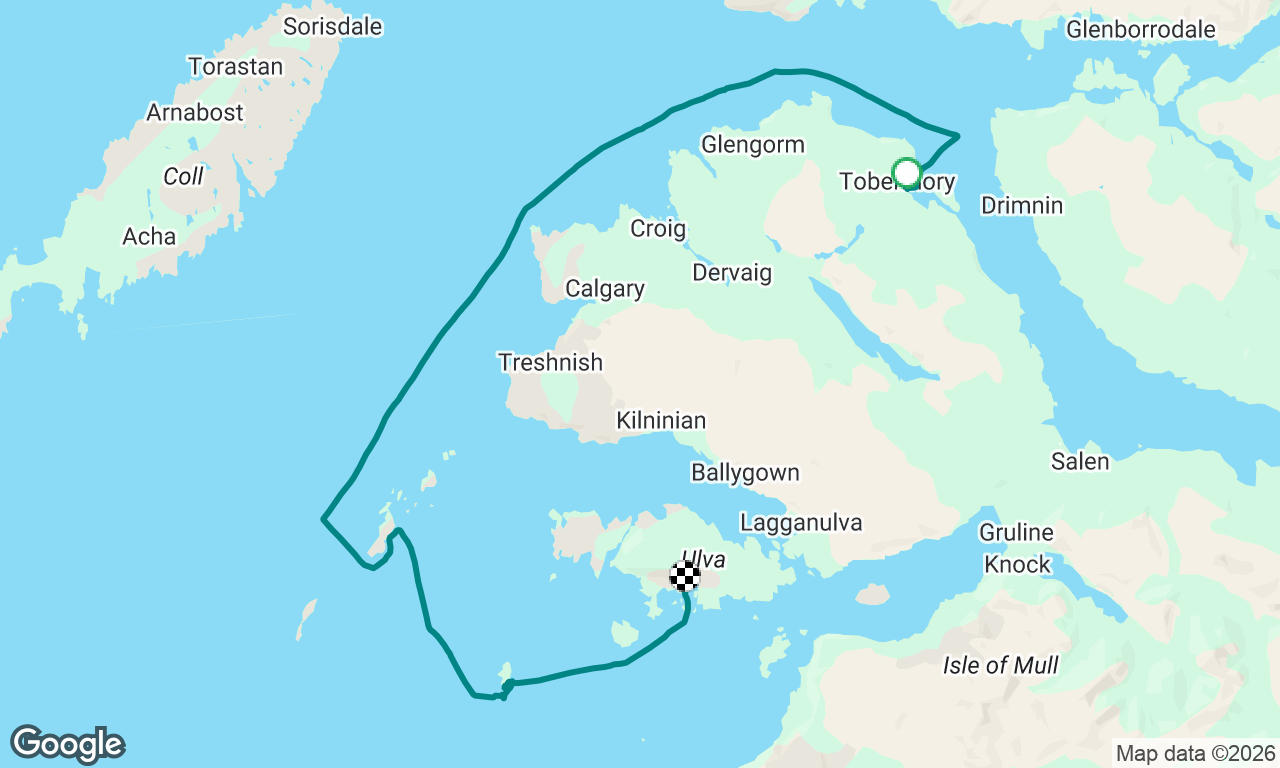 Tobermory to Staffa to Craigaig’s Bay
