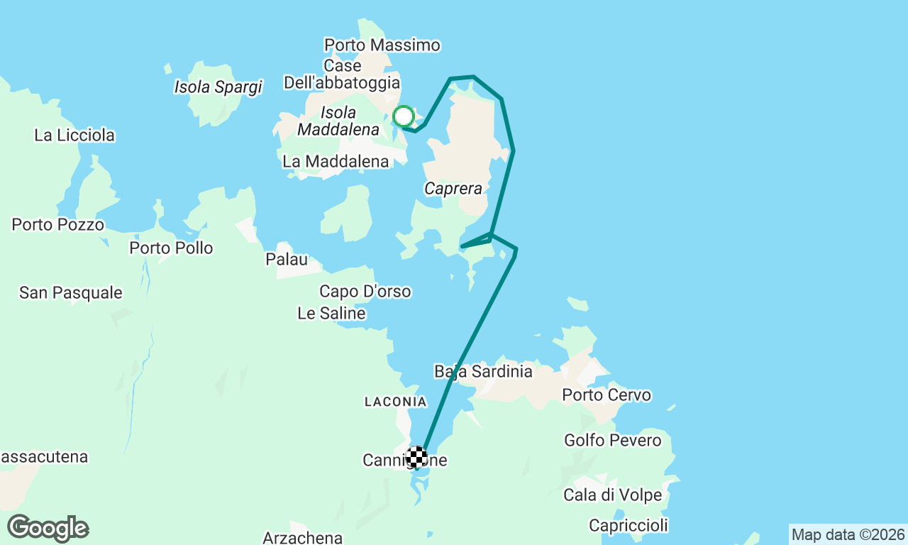 Voyage map