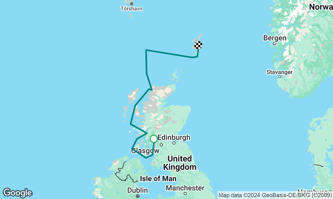 TNS632 Greenock - Lerwick ⛵️Tenacious 