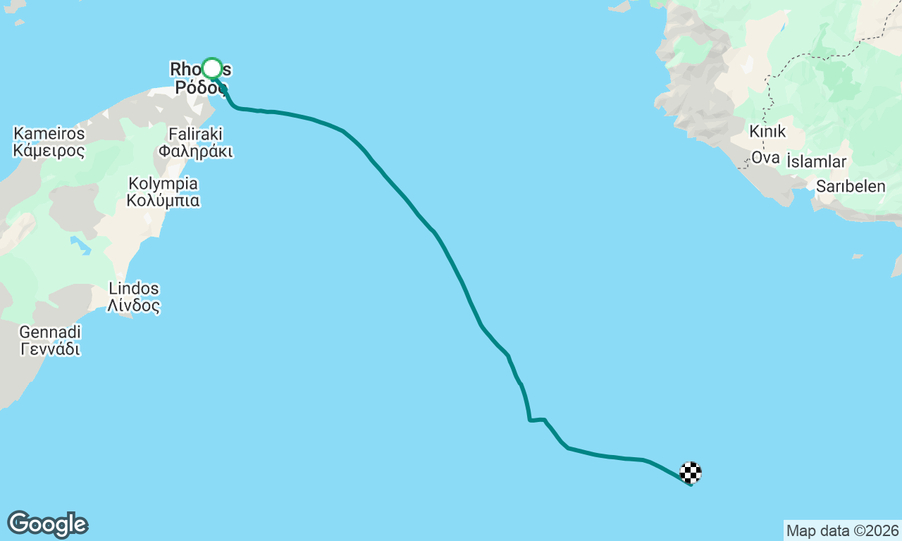 Voyage map