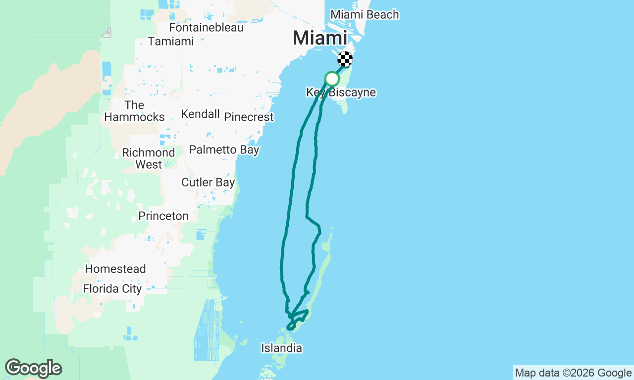 Voyage map