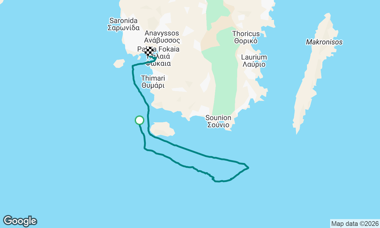 Voyage map