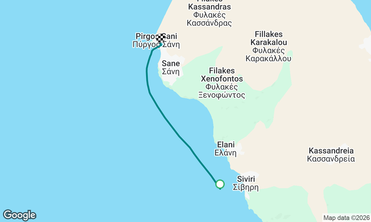 Voyage map