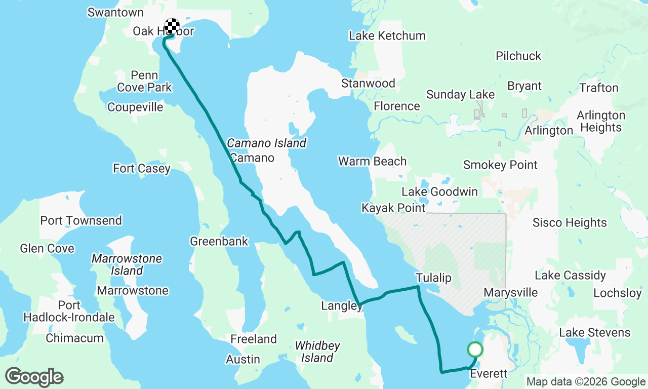 To Oak Harbor
