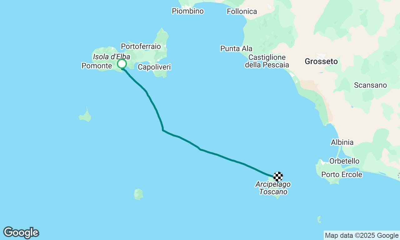 Bellissima day 8 - Elba to Giglio