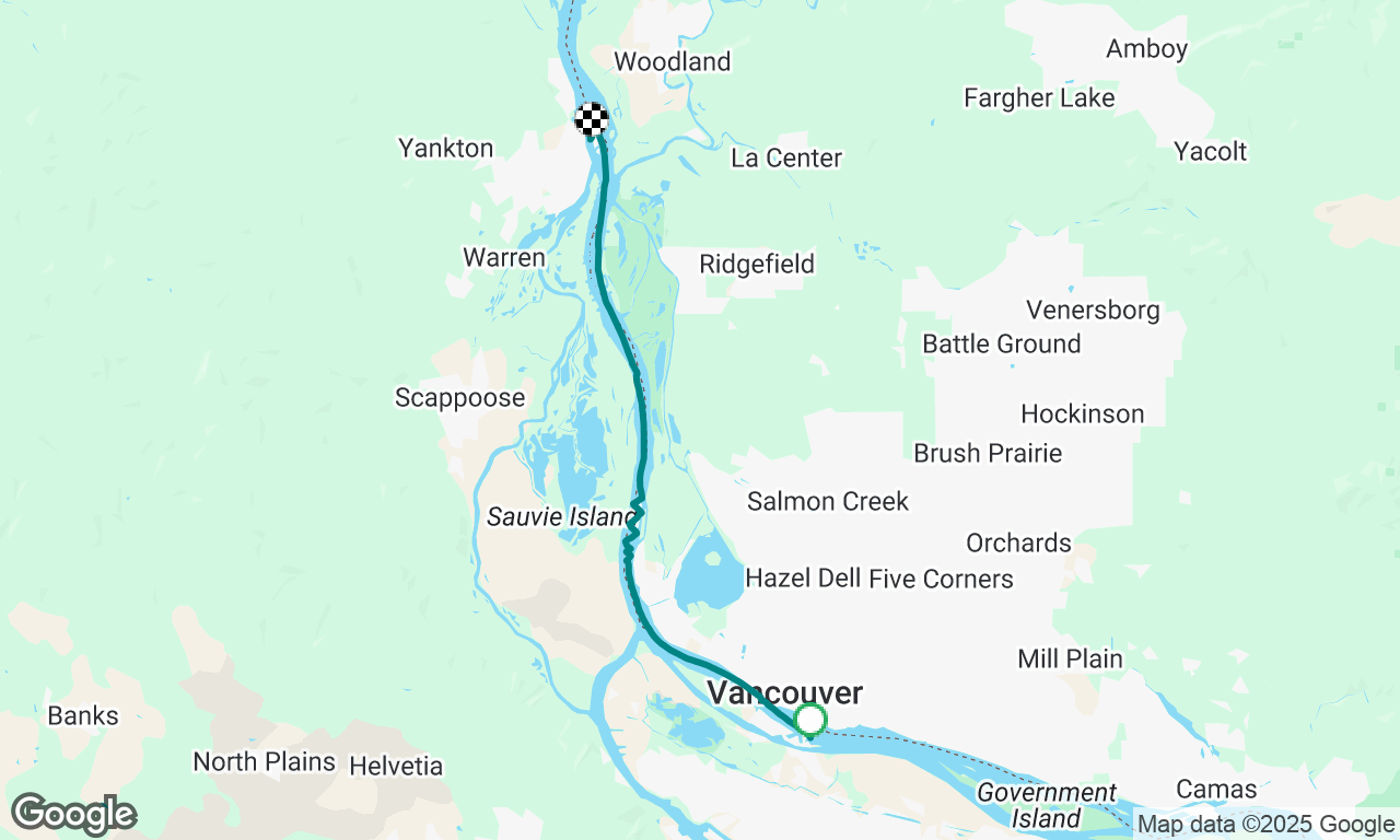 Voyage map