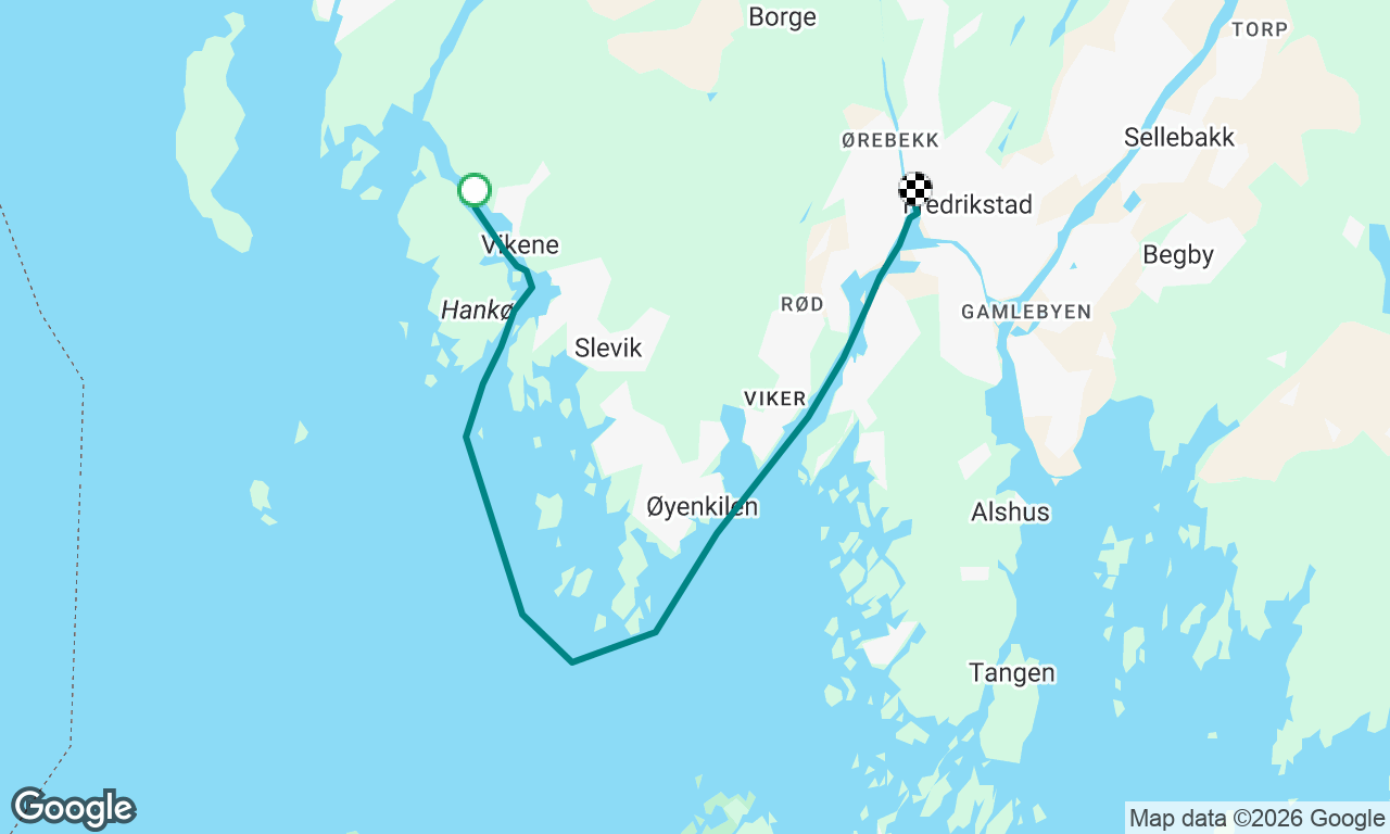 Voyage map