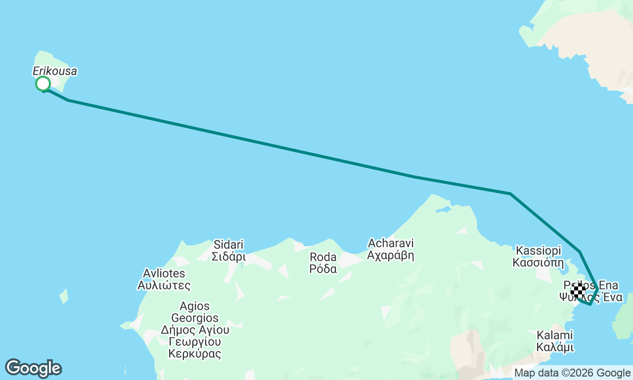 Erikoussa - Agios Stefanos
(Week 4)