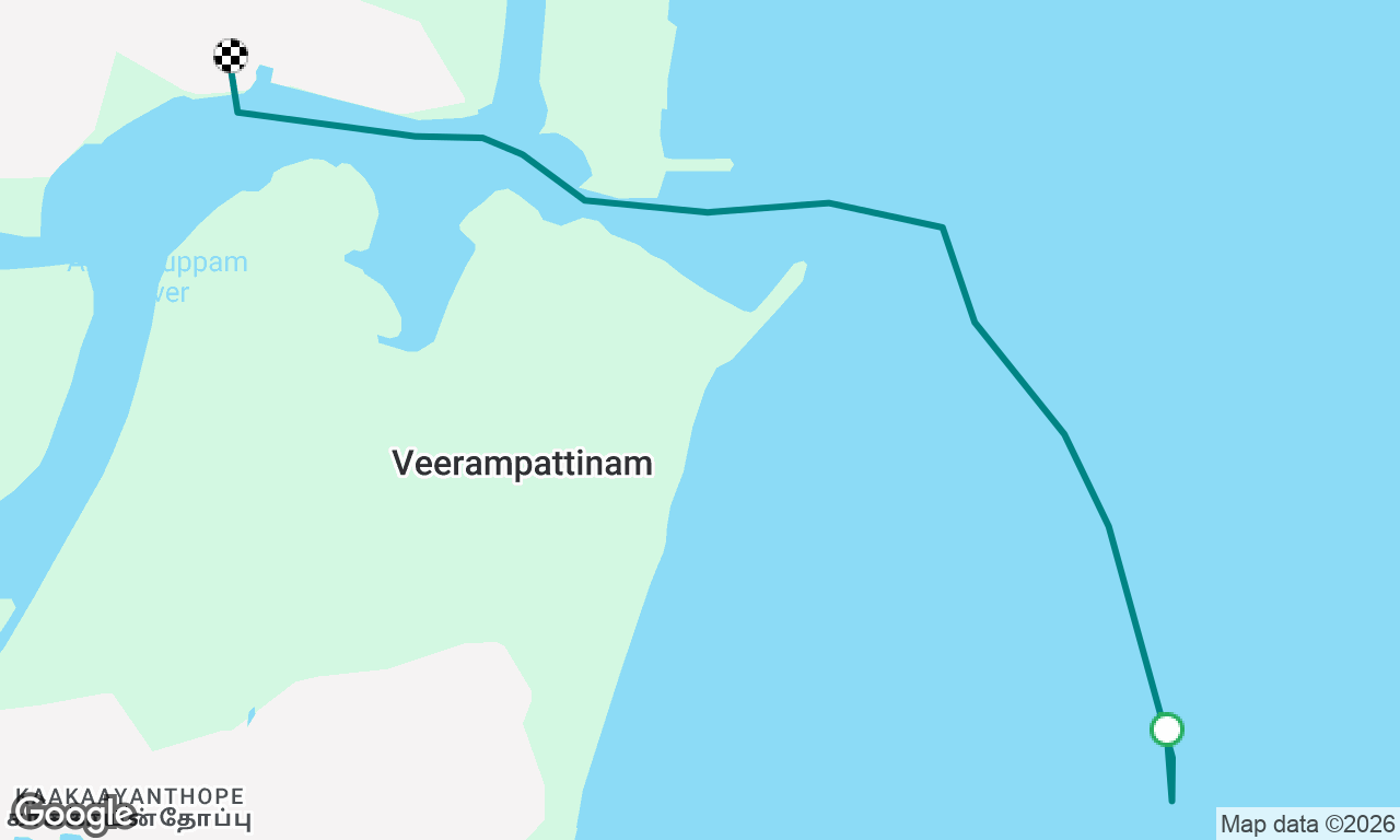 Voyage map