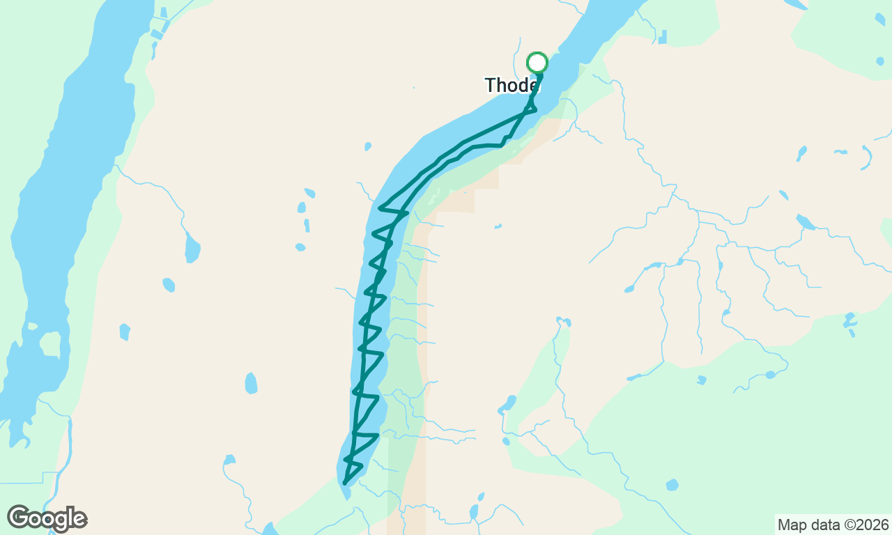 Voyage map