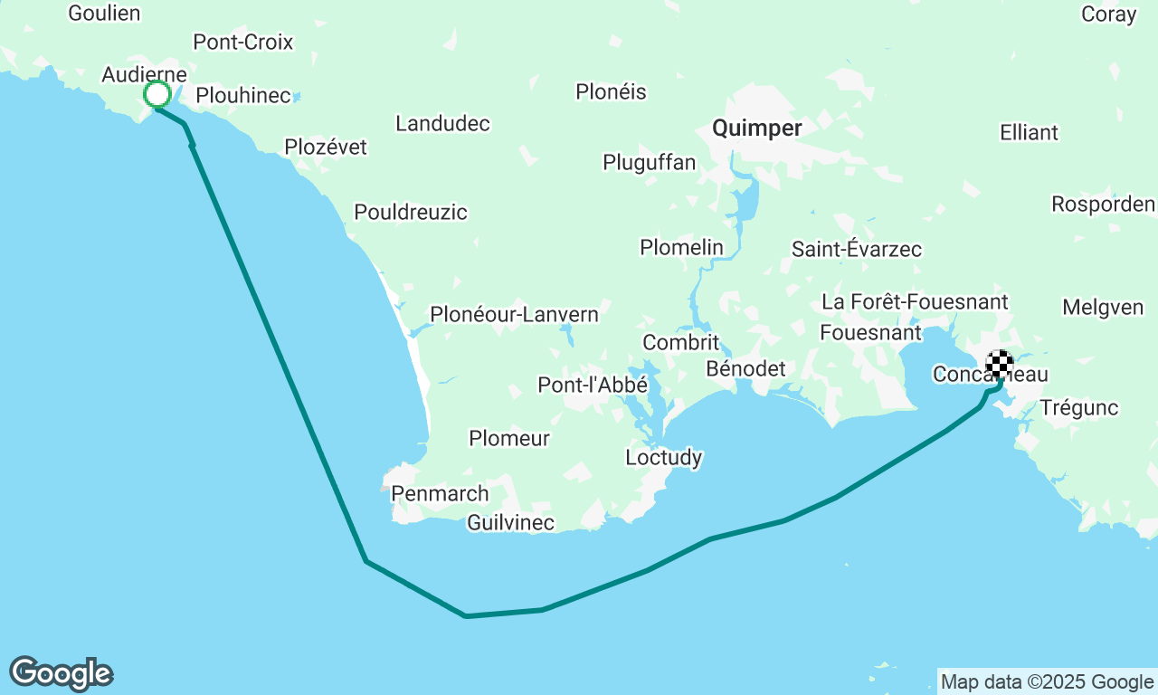Audierne to Concarneau