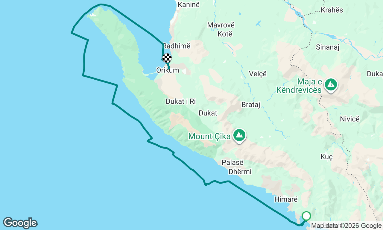 Voyage map