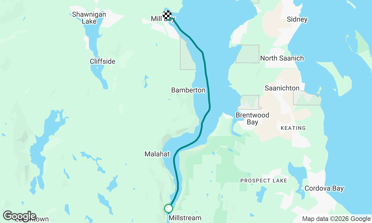 Sail to Mill Bay w/ Kim