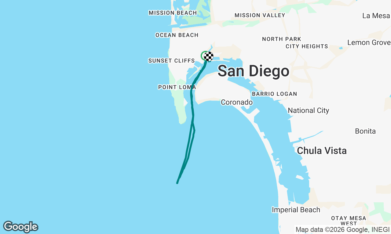 Voyage map