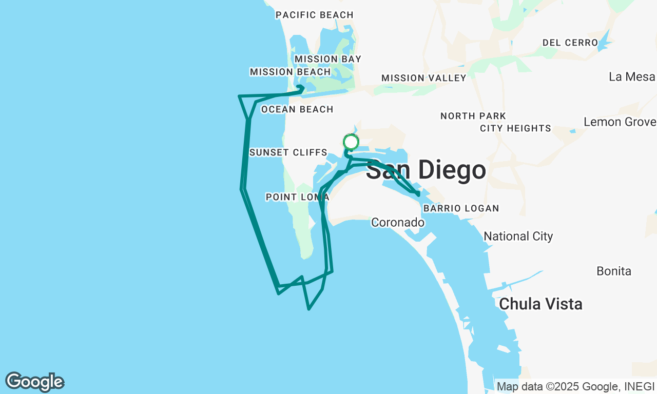 Mission Bay, San Diego + Earth Wind and Fire concert