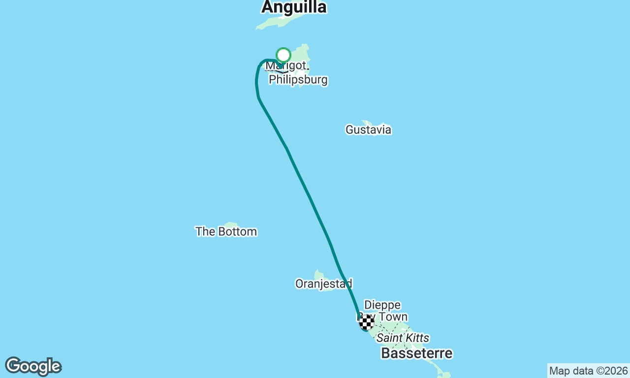 Voyage map