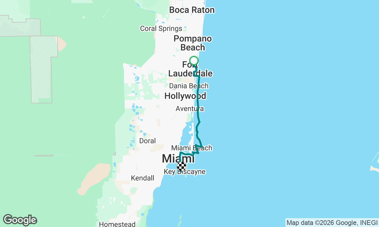 BWSS to Key Biscayne:  a squall and a beat